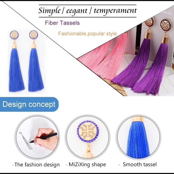 New tassels earrings - Picture 7 of 7